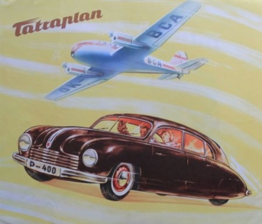 Tatra Tatraplan Modelprogram 1949 Carbrochure (3499)